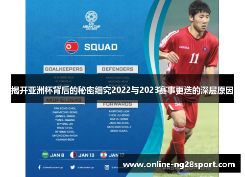 揭开亚洲杯背后的秘密细究2022与2023赛事更迭的深层原因 揭开亚洲杯背后的秘密细究2022与2023赛事更迭的深层原因